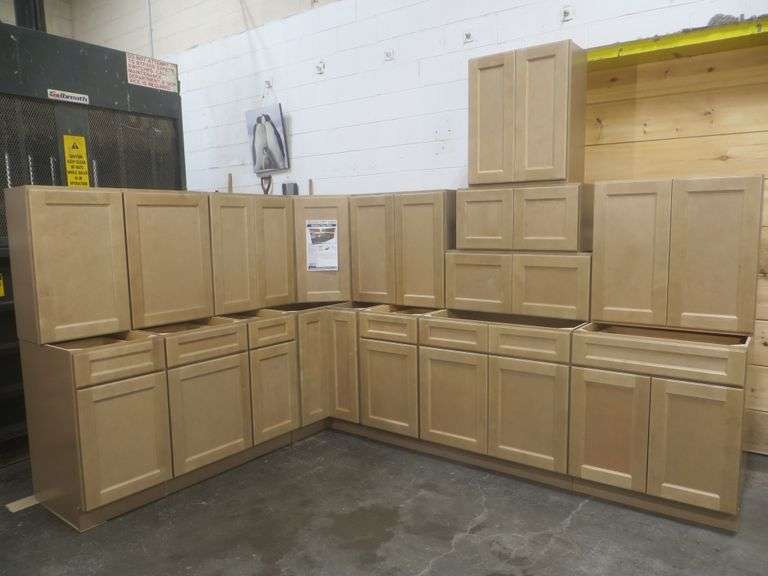 Sonona Sand Kitchen Cabinet Set 10'x15'