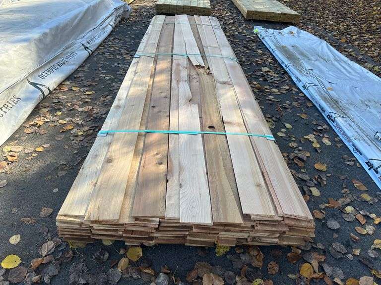 Western Red Cedar Bevel Lap Siding 11/16"x6"x14'