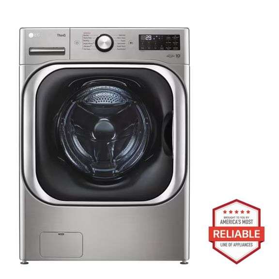 LG 5.2 cu. ft. Mega Capacity Smart Wi-Fi Enabled Front Load Washer
