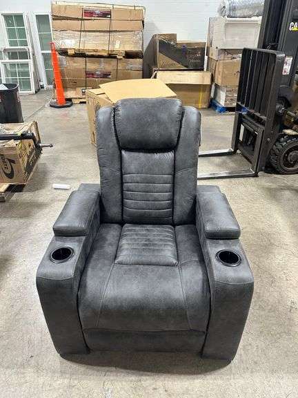 Ashley Furniture Soundcheck Power Recliner With power Adjustable Headrest