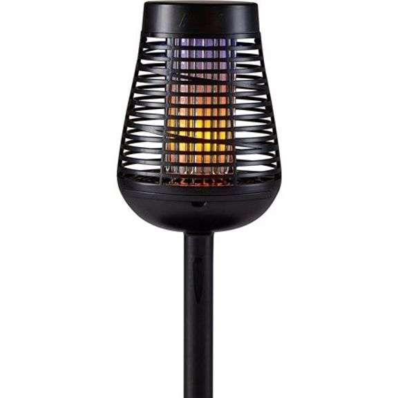 PIC Solar Insect Killer Torch (DFST) Bug Zapper and Flame Accent Light ...