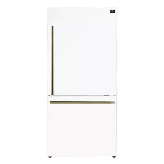 Forno Espresso Milano 31 Inch Bottom Freezer Refrigerator 17.2 cu. ft.
