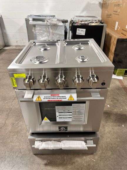 Forno Stainless Steel Gas Range FFSGS6272-24