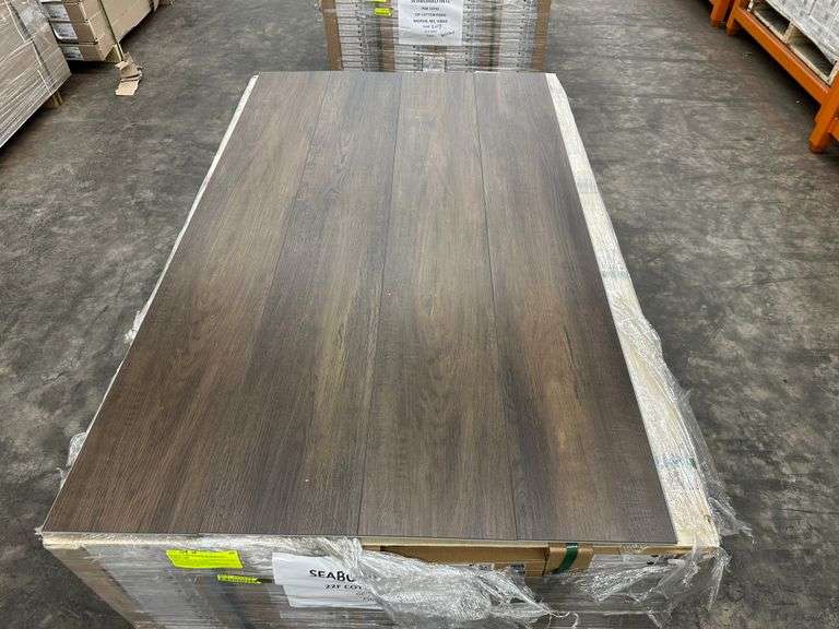 Madison LVP Flooring Dark Brown 5mmx9"x60"