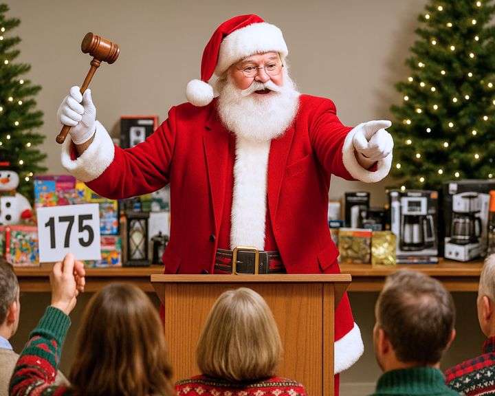 Annual Christmas Auction- LIVE in Bainbridge