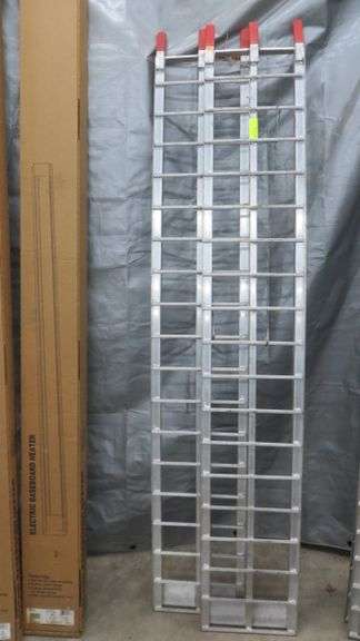 SET ATV LOADING RAMPS 500 LB CAP