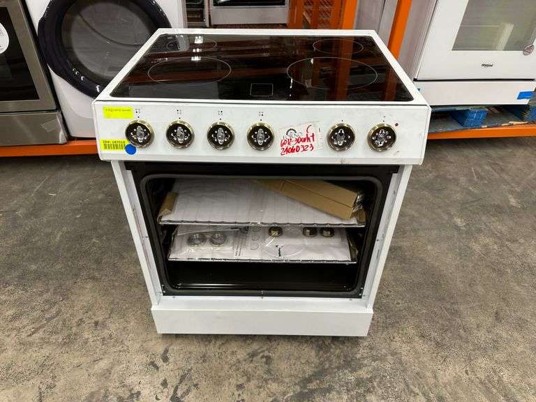 Forno Leonardo Espresso 30 in. 4 Element  Electric Range  White