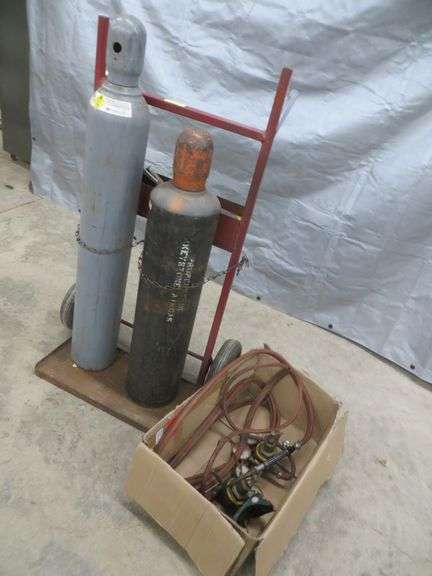 Oxy/Acetylene Torch Set w/ NCG Gauges