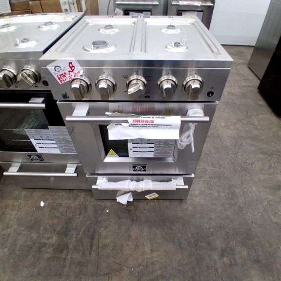 Forno Stainless Steel Gas Range Oven