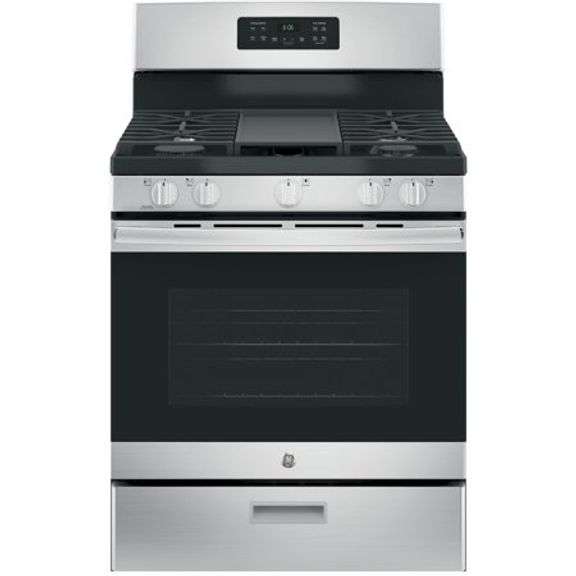 5.0 Cu. Ft. Stainless Free Standing Gas Range