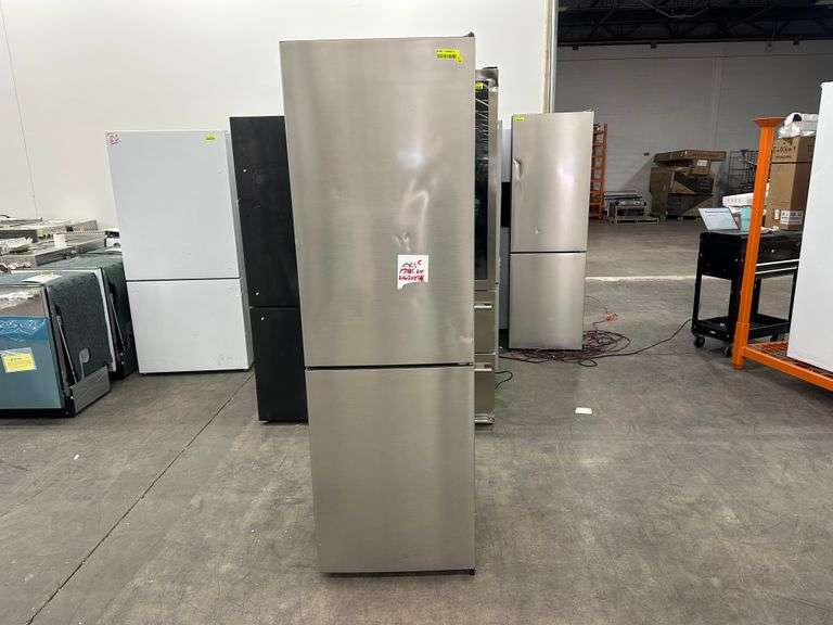 Forno Stainless Steel Bottom Freezer Refrigerator