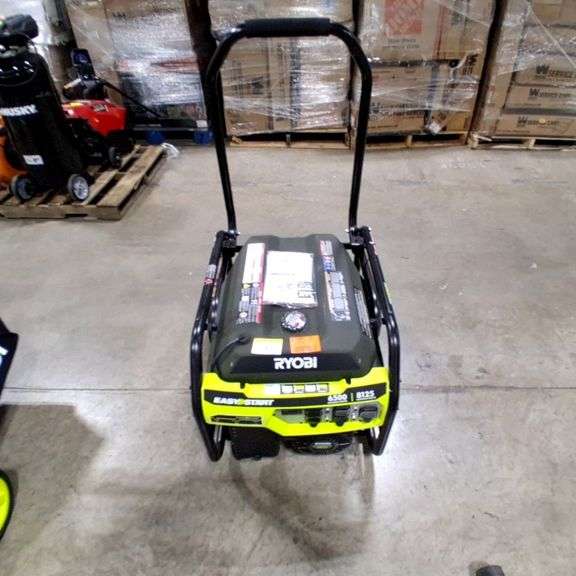 Ryobi 6500 Gas Powered Portable Generator Model RY9125