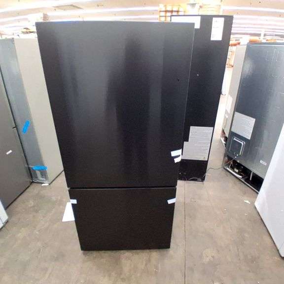 Forno Black Bottom Freezer Refrigerator Appliance