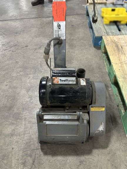 EZ-8 Drum Sander Home Depot Rental - Lambrecht Auction, Inc.