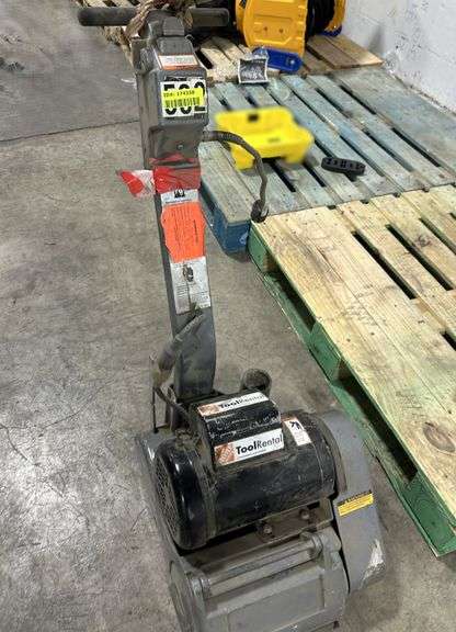 EZ-8 Drum Sander Home Depot Rental - Lambrecht Auction, Inc.