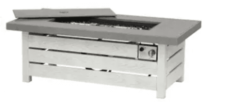 Sunbury White LP Gas Fire Pit