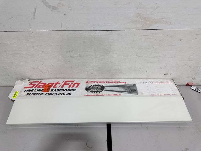 Slant/Fin Fine/Line 30 Series 4 ft. Hot Water Baseboard Heater ...