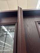 Oak Stained Dark Brown 12x36x12
