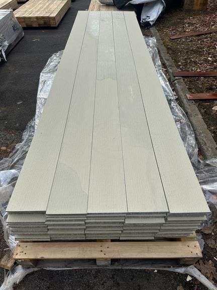 Primed Woodgrain Composite Siding, Edged Coated/Primed Face And Sides