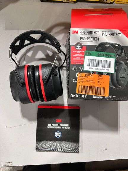 Cuffie Antirumore 3M Pro-Protect | Bluetooth | SNR 30 DB | Microfoni Attivi - Foto 3