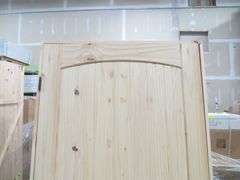 Interior Knotty Pine Door 36"x80" RH 2 PNL (Unassembled)