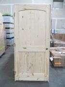 Interior Knotty Pine Door 36"x80" RH 2 PNL (Unassembled)