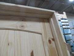 Interior Knotty Pine Door 36"x80" RH 2 PNL (Unassembled)