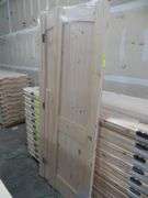 Interior Knotty Pine Door 36"x80" RH 2 PNL (Unassembled)