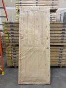 Interior Knotty Pine Door 36"x80" RH 2 PNL (Unassembled)