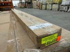Stained Red Brown Mahogany Brickmold 12x36x12