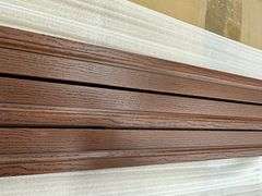 Stained Red Brown Mahogany Brickmold 12x36x12