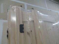 Interior Knotty Pine Door 36"x80" RH 2 PNL (Unassembled)