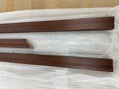 Stained Red Brown Mahogany Brickmold 12x36x12