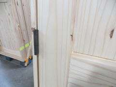 Interior Knotty Pine Door 36"x80" RH 2 PNL (Unassembled)