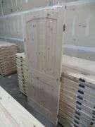 Interior Knotty Pine Door 36"x80" RH 2 PNL (Unassembled)