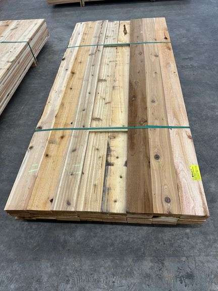 Western Red Cedar Dimensional Lumber 1"x6"x8'