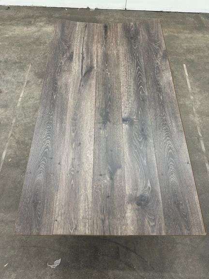Frenzy Charcoal Laminate Flooring 12mmx8"x6'