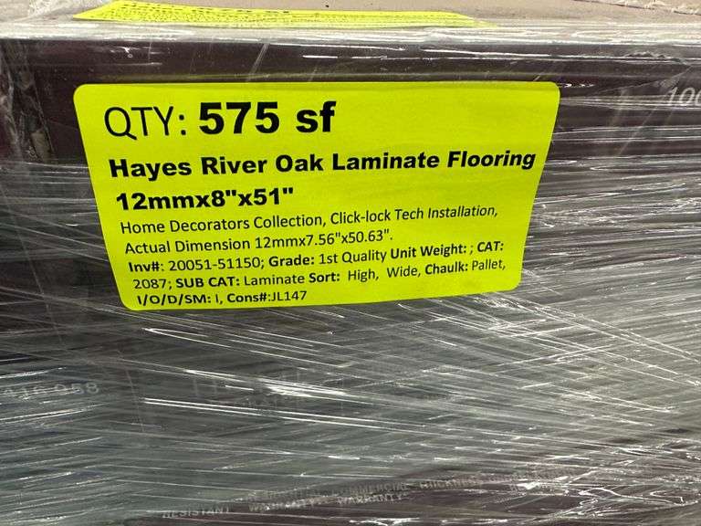 Hayes River Oak Laminate Flooring 12mmx8"x51"