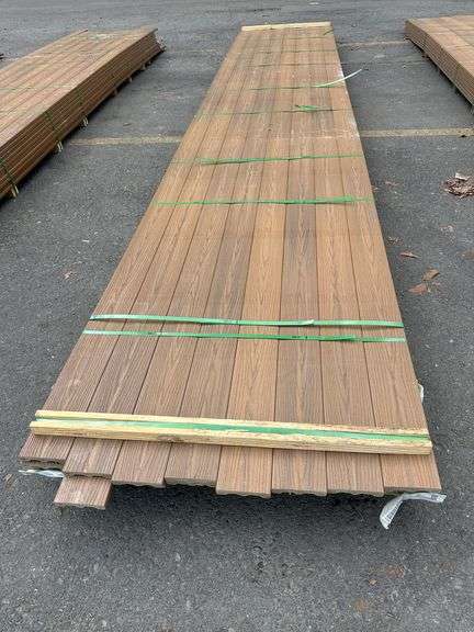 Brown Composite Decking 5/4"x6"x20'