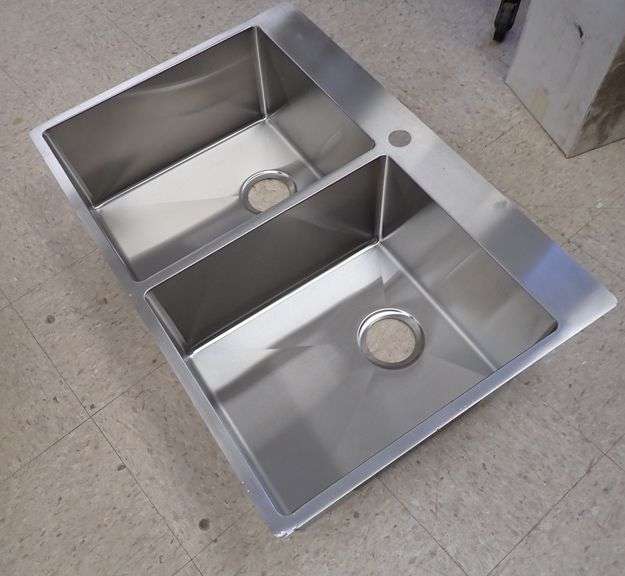 Stainless Steel Sink 9"x23"x34"