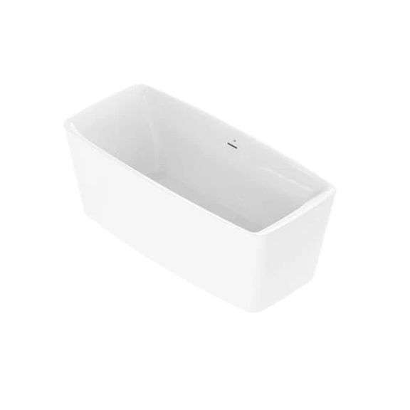 Canvas White Equility 66"x30" Free Standing Bathtub