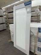 Primed Barn Door 1 Panel, V-Groove, 36"x80"