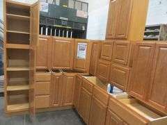Regal Oak Kitchen cabinet Set 10'x12'