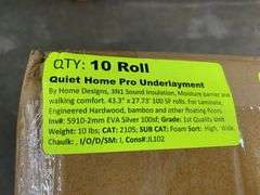 Quiet Home Pro Underlayment