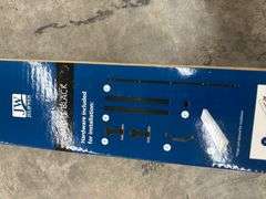 Matte Black Barn Door Kit 72"
