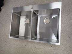 Stainless Steel Sink 9"x23"x34"