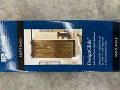 Matte Black Barn Door Kit 72"
