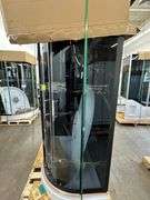 Black Luxury Shower 32"x47" LHD, Jetted, With Many Accessories