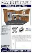 Regal Oak Kitchen cabinet Set 10'x12'