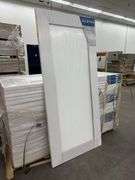 Primed Barn Door 1 Panel, V-Groove, 36"x80"